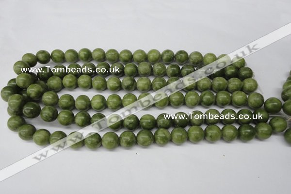 CRO293 15.5 inches 12mm round jade beads wholesale