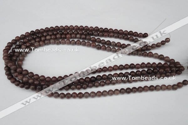 CRO30 15.5 inches 6mm round purple aventurine beads wholesale