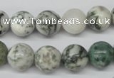 CRO300 15.5 inches 12mm round tree agate beads wholesale