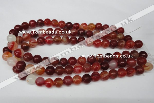 CRO302 15.5 inches 12mm round agate gemstone beads wholesale