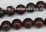 CRO318 15.5 inches 12mm round brecciated jasper beads wholesale