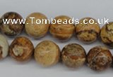 CRO319 15.5 inches 12mm round picture jasper beads wholesale