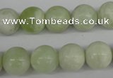 CRO332 15.5 inches 12mm round butter jade beads wholesale