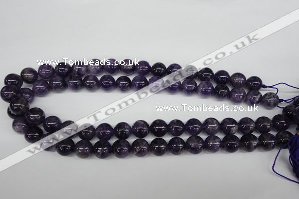 CRO337 15.5 inches 12mm round dogtooth amethyst beads wholesale