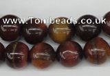 CRO339 15.5 inches 12mm round red tiger eye beads wholesale