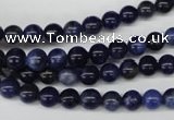 CRO34 15.5 inches 6mm round sodalite gemstone beads wholesale