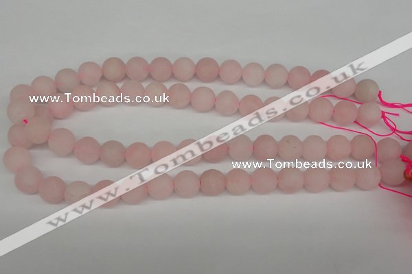 CRO342 15.5 inches 12mm round rose quartz beads wholesale