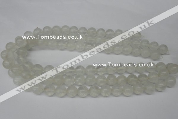 CRO368 15.5 inches 12mm round watermelon white beads wholesale