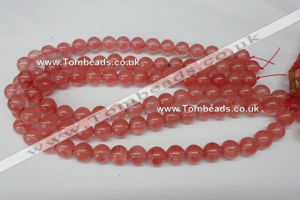 CRO369 15.5 inches 12mm round cherry quartz beads wholesale