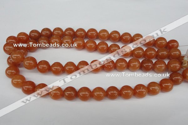 CRO391 15.5 inches 14mm round red aventurine beads wholesale