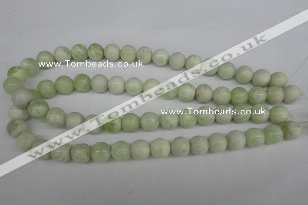 CRO393 15.5 inches 14mm round butter jade beads wholesale