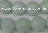 CRO429 15.5 inches 16mm round amazonite gemstone beads wholesale