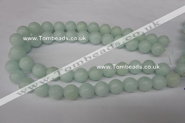 CRO429 15.5 inches 16mm round amazonite gemstone beads wholesale