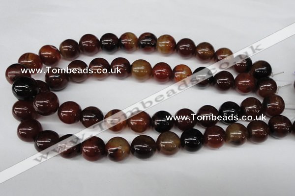 CRO436 15.5 inches 16mm round agate gemstone beads wholesale