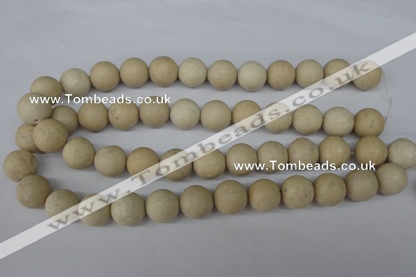 CRO447 15.5 inches 16mm round jasper gemstone beads wholesale