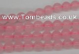 CRO48 15.5 inches 6mm round rose quartz beads wholesale