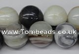 CRO481 15.5 inches 18mm round agate gemstone beads wholesale