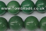 CRO495 15.5 inches 18mm round green aventurine beads wholesale