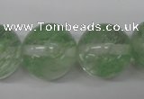 CRO549 15.5 inches 20mm round watermelon green beads wholesale