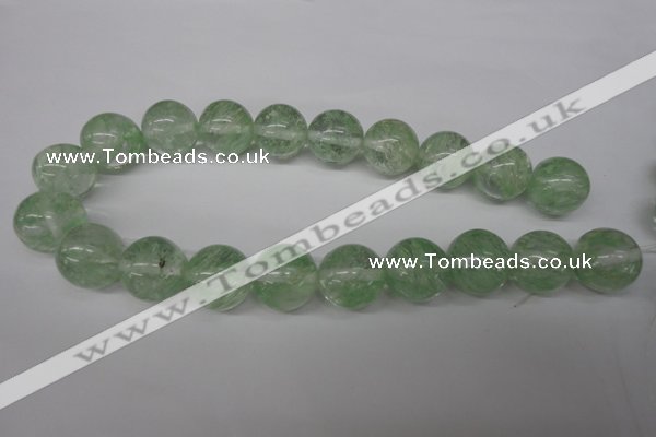 CRO549 15.5 inches 20mm round watermelon green beads wholesale