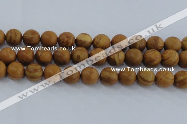 CRO556 15.5 inches 14mm round grain stone beads wholesale