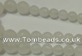 CRO712 15.5 inches 6mm – 14mm faceted round candy jade beads