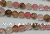 CRO746 15.5 inches 6mm – 14mm faceted round watermelon beads