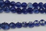 CRO748 15.5 inches 6mm – 14mm faceted round watermelon blue beads