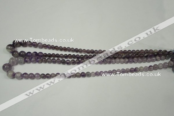 CRO755 15.5 inches 6mm – 14mm round amethyst beads wholesale