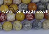 CRO862 15.5 inches 8mm round sky eye stone beads wholesale