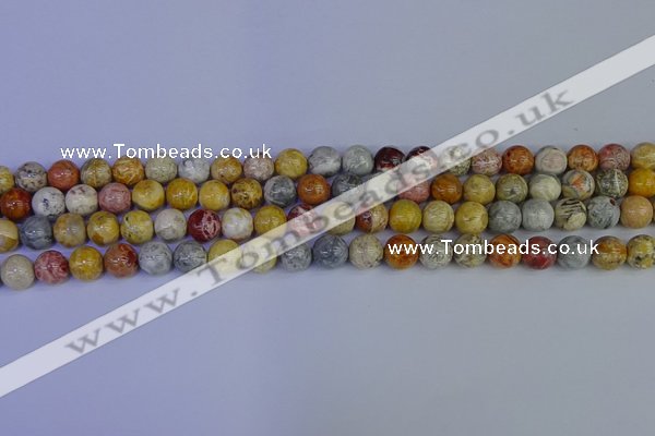 CRO862 15.5 inches 8mm round sky eye stone beads wholesale