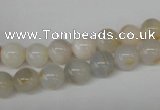 CRO88 15.5 inches 8mm round agate gemstone beads wholesale