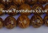 CRO884 15.5 inches 12mm round elephant blood stone beads