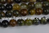 CRO900 15.5 inches 4mm round golden pietersite beads wholesale