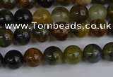 CRO901 15.5 inches 6mm round golden pietersite beads wholesale