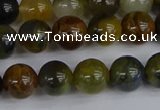 CRO903 15.5 inches 10mm round golden pietersite beads wholesale