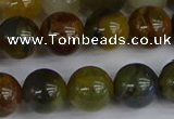 CRO905 15.5 inches 14mm round golden pietersite beads wholesale