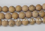 CRO91 15.5 inches 8mm round Chinese wood jasper beads wholesale