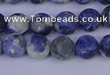 CRO952 15.5 inches 8mm round matte sodalite beads wholesale