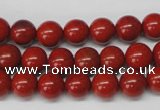 CRO96 15.5 inches 8mm round red jasper beads wholesale