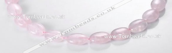 CRQ02 A grade 13*18mm oval natural rose quartz beads Wholesale