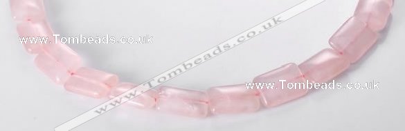 CRQ08 13*18mm rectangle A grade natural rose quartz beads