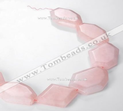 CRQ11 Freeform A grade natural rose quartz beads Wholesale