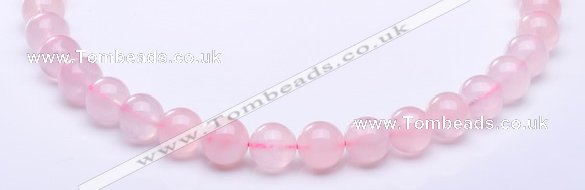 CRQ16 15.5 inches 10mm round natural rose quartz beads Wholesale