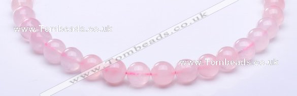 CRQ17 15.5 inches 12mm round natural rose quartz beads Wholesale