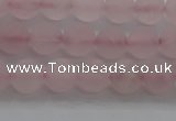 CRQ181 15.5 inches 6mm round matte rose quartz beads wholesale