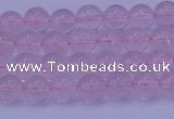 CRQ200 15.5 inches 4mm round Mozambique rose quartz beads