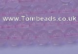 CRQ201 15.5 inches 6mm round Mozambique rose quartz beads