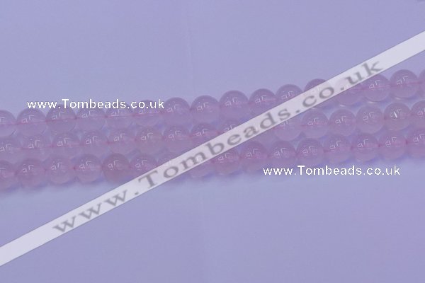 CRQ203 15.5 inches 10mm round Mozambique rose quartz beads