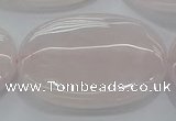 CRQ238 15.5 inches 30*40mm oval rose quartz beads wholesale